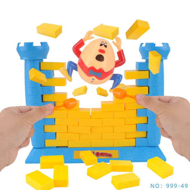 Humpty Dumpty The Wall Game Children Toy Colorful Demolishing Wall Game