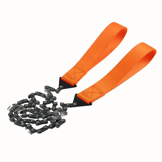 24 inch portable hand chain saw outdoor survival saw