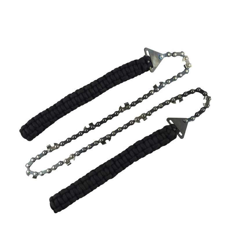 24 inch portable hand chain saw outdoor survival saw