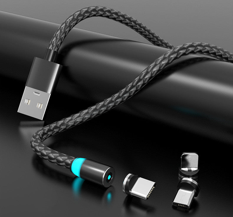 Magnetic Data Cable Breathing Light Magnetic Mobile Phone Charging Cable