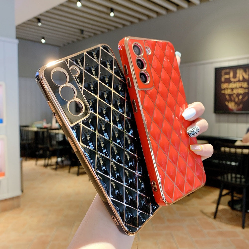 Samsung Electroplated Diamond Phone Case