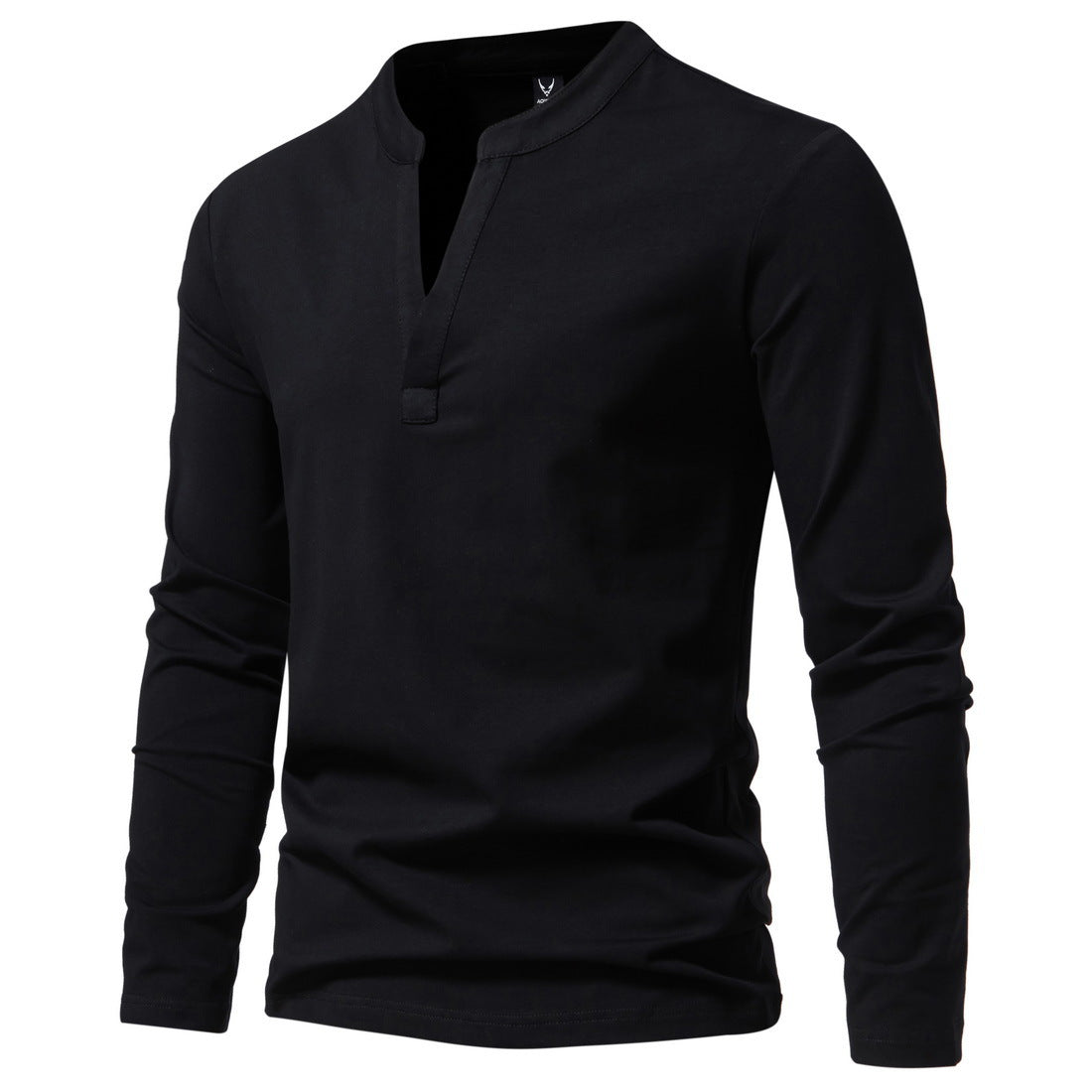 Men's Solid  Long Sleeve T-shirt