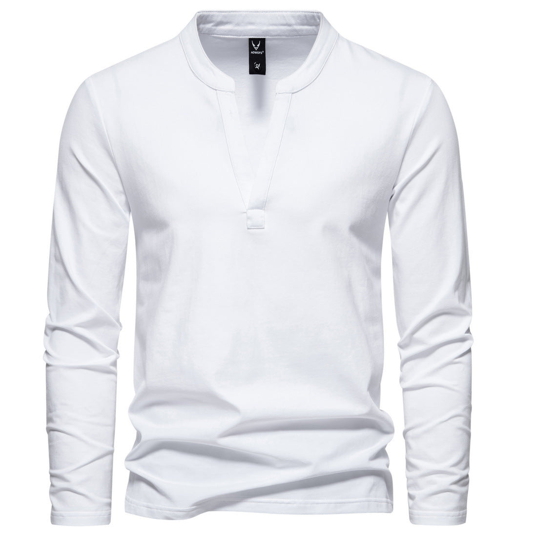 Men's Solid  Long Sleeve T-shirt