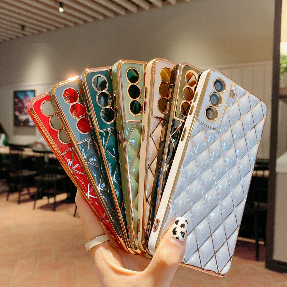 Samsung Electroplated Diamond Phone Case